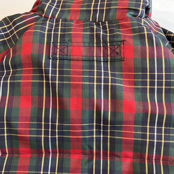Braetan - vintage plaid, duck down puffer, M - Picture 8 of 14